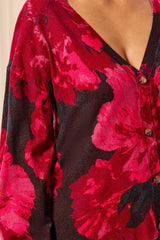 Tribal Women's Long Sleeve Sweater Cardigan - Jazzy