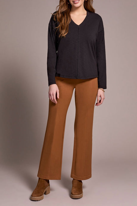Tribal Women's Long Sleeve V - Neck Top - A&M Clothing & Shoes - Westlock