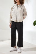 Tribal Women's Long Sleeve Zip Front Jacket - Sand Dune