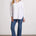 Tribal Women's Loose Fit Shirt - White