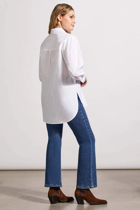 Tribal Women's Loose Fit Shirt - White