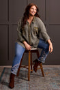 Tribal Women's Loose Shacket Plus - A&M Clothing & Shoes - Westlock