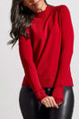 Tribal Women's LS Funnel Neck Sweater - A&M Clothing & Shoes - Westlock