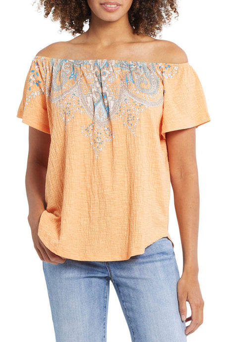 Tribal Women's On And Off Shoulder Top - A&M Clothing & Shoes - Westlock