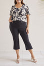 Tribal Women's Pull On Capri Plus - A&M Clothing & Shoes - Westlock