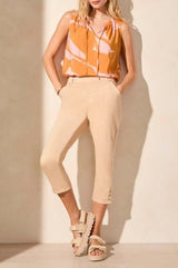 Tribal Women's Pull On Capris - A&M Clothing & Shoes - Westlock