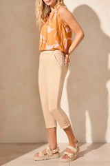 Tribal Women's Pull On Capris - A&M Clothing & Shoes - Westlock