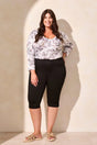 Tribal Women's Pull On Capris Plus - A&M Clothing & Shoes - Westlock