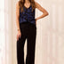 Tribal Women's Pull On Drawcord Pant - Black