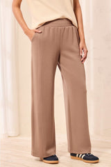 Tribal Women's Pull On Pocket Ankle Pant - Fossil