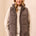 Tribal Women's Quilted Removable Hood Vest - Tornado