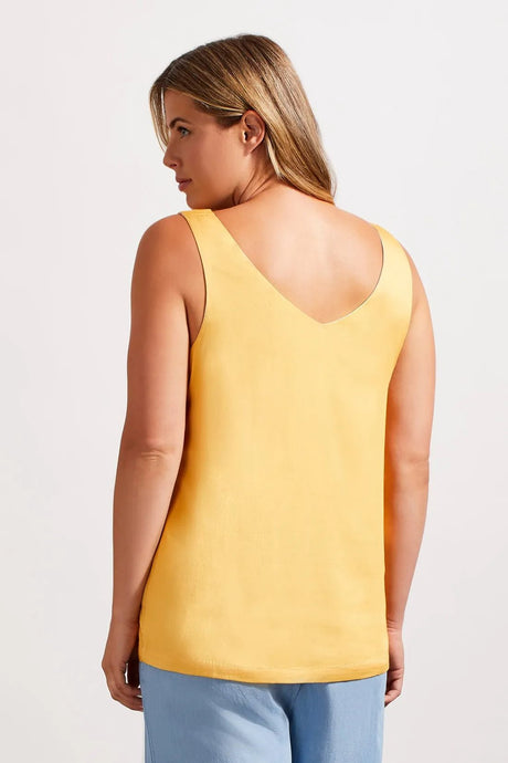 Tribal Women's Reversible Cami - Yellow