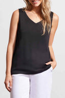 Tribal Women's Reversible Cami - Black/White