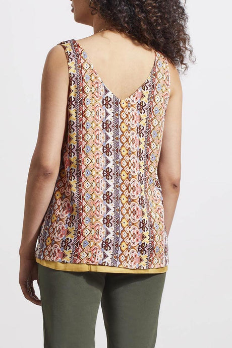 Tribal Women's Reversible Cami - Dijon