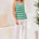Tribal Women's Rib Band Sleeveless Top - Grass