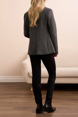 Tribal Women's Roll Sleeve Lined Blazer - A&M Clothing & Shoes - Westlock