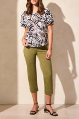 Tribal Women's Ruffle Sleeve Top - A&M Clothing & Shoes Westlock