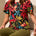 Tribal Women's Ruffle Sleeve Top - Poppy