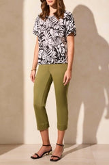 Tribal Women's Ruffle Sleeve Top - A&M Clothing & Shoes Westlock