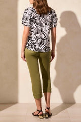 Tribal Women's Ruffle Sleeve Top - A&M Clothing & Shoes Westlock