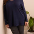 Tribal Women's Scoop Neck Knit Top Plus - A&M Clothing & Shoes - Westlock