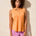 Tribal Women's Sleeveless Polo Top - Melon