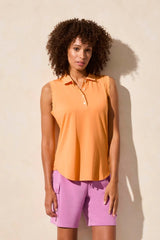 Tribal Women's Sleeveless Polo Top - A&M Clothing & Shoes Westlock