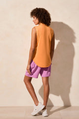 Tribal Women's Sleeveless Polo Top - A&M Clothing & Shoes Westlock