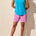 Tribal Women's Sleeveless Polo Top - Cerulean