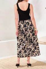 Tribal Women's Sleeveless Twofer Dress - A&M Clothing & Shoes