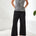 Tribal Women's Sleeveless Zip Front Mesh Accent Top - Black