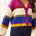 Tribal Women's Soft Knit Drop Shoulder V-Neck Cardigan - Cream Multi