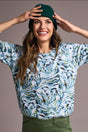 Tribal Women's Soft Yarn 3/4 Sleeve Crewneck Sweater - A&M Clothing & Shoes - Westlock