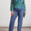 Tribal Women's Sophia 5-Pocket Jean Plus - Dark Vintage