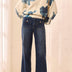 Tribal Women's Sophia Curvy Super Straight Ankle Jeans - A&M Clothing and Shoes