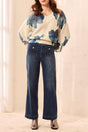 Tribal Women's Sophia Curvy Super Straight Ankle Jeans - A&M Clothing and Shoes