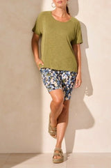 Tribal Women's SS Crew Neck Top - A&M Clothing & Shoes Westlock