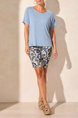 Tribal Women's SS Crew Neck Top - A&M Clothing & Shoes Westlock