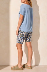 Tribal Women's SS Crew Neck Top - A&M Clothing & Shoes Westlock