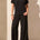 Tribal Women's SS Crew Neck Top - Black