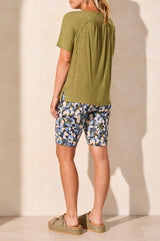 Tribal Women's SS Crew Neck Top - A&M Clothing & Shoes Westlock