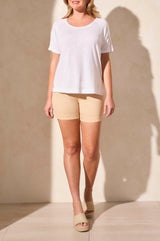 Tribal Women's SS Crew Neck Top - A&M Clothing & Shoes Westlock