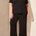 Tribal Women's SS Crew Neck Top Plus - Black