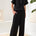 Tribal Women's Techno Lux Pull On Combo Pants - Black