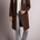 Tribal Women's Ultra-Soft Knit Coat With Removable Fooler Hoodie - Chocolate