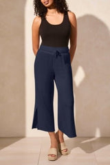 Tribal Women's Wear 2 Ways Wide Leg Pant - A&M Clothing & Shoes Westlock