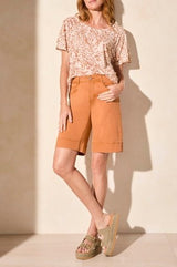 Tribal Women's Wide Leg Bermuda - A&M Clothing & Shoes Westlock