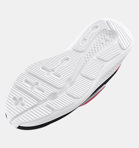 UA Kids Boys Pursuit 3 AC Running Shoe - Black/Red