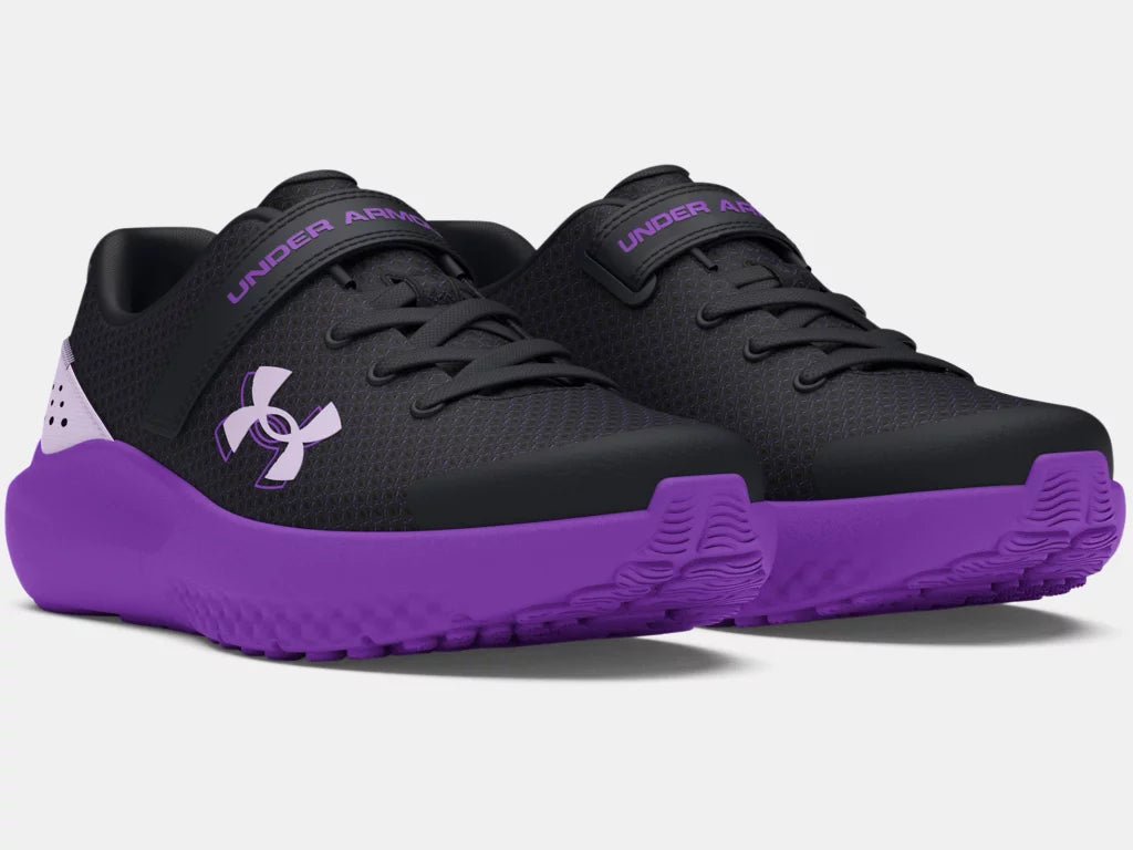 UA Kids Girls' Surge AC Running Shoes A&M Westlock1