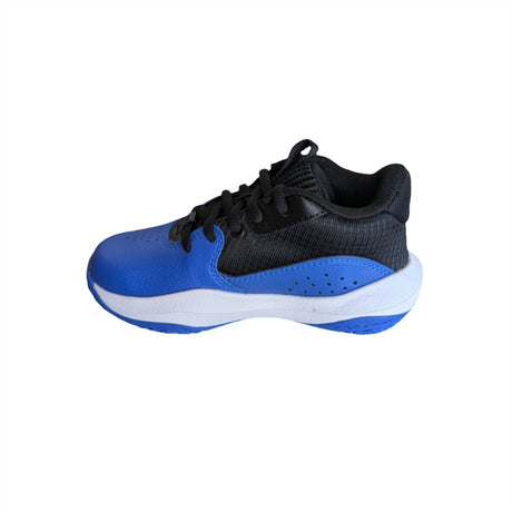 UA Kids Lockdown 7 Basketball Shoe - Blue/Black